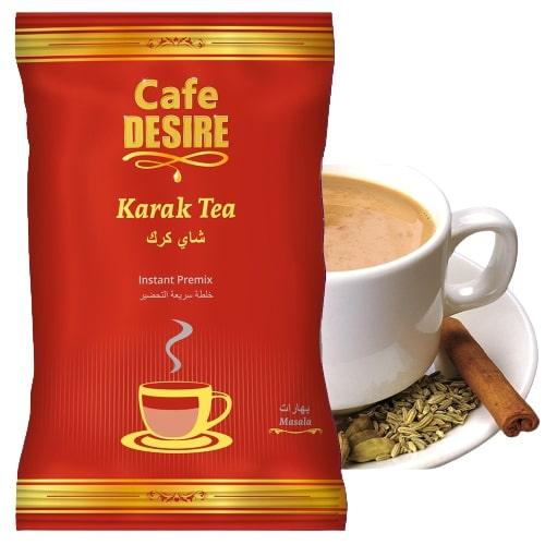 Karak Masala Tea Premix (1Kg) | 3 in 1 Tea | Makes 40 Cups(8 oz) | Mixture of Aromatic Herbs & Spices | Milk not required | For Manual Use - Just add Hot Water | Suitable for all Vending Machines - cd-usa.com