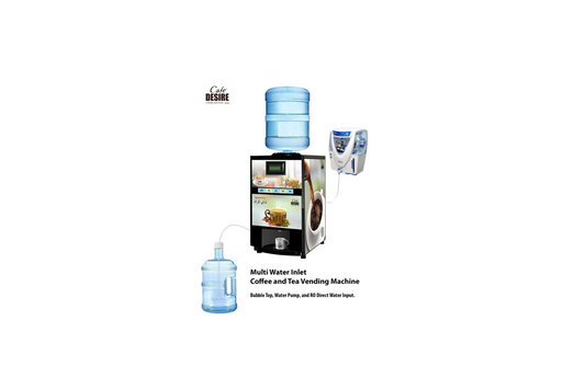 How Does the Multi Water Inlet Vending Machine Make Coffee and Tea More Convenient?