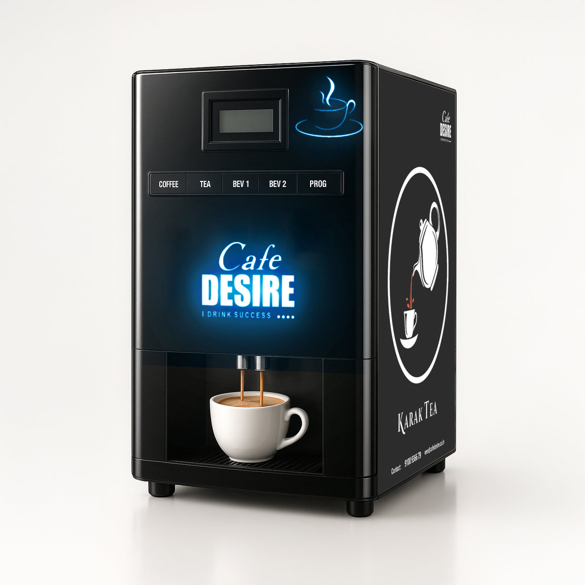 4 LANE LED All In One Beverage Vending Machine