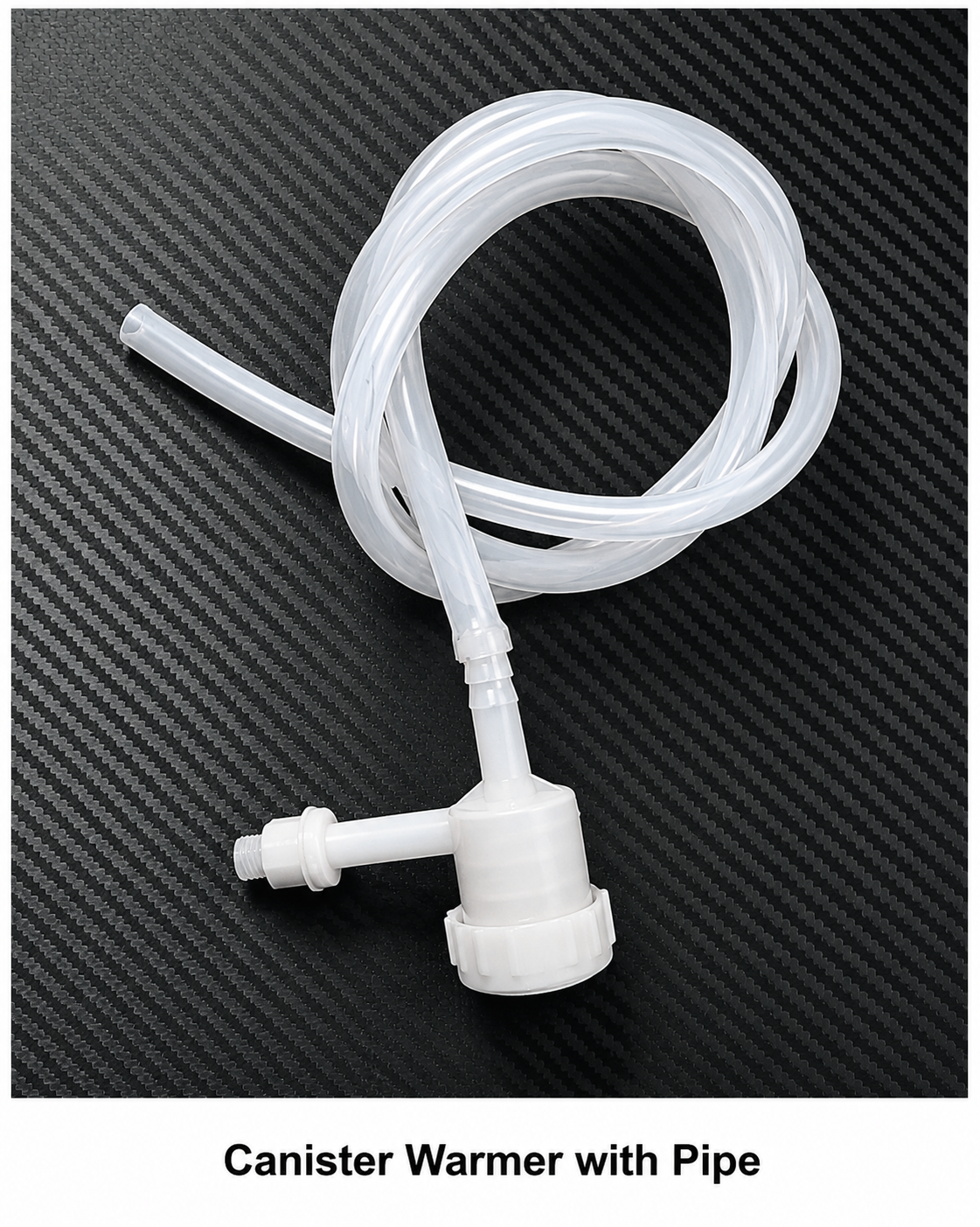 Canister warmer with Pipe