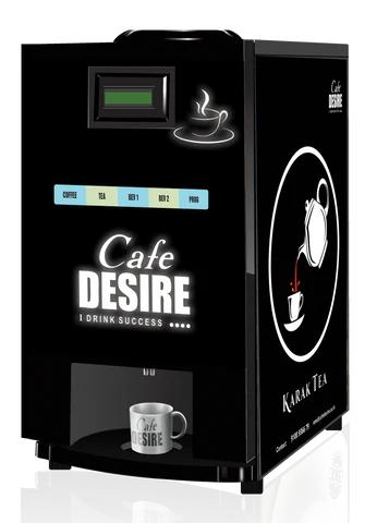 LED Coffee Machine - 4 Lane, Four Beverage Options