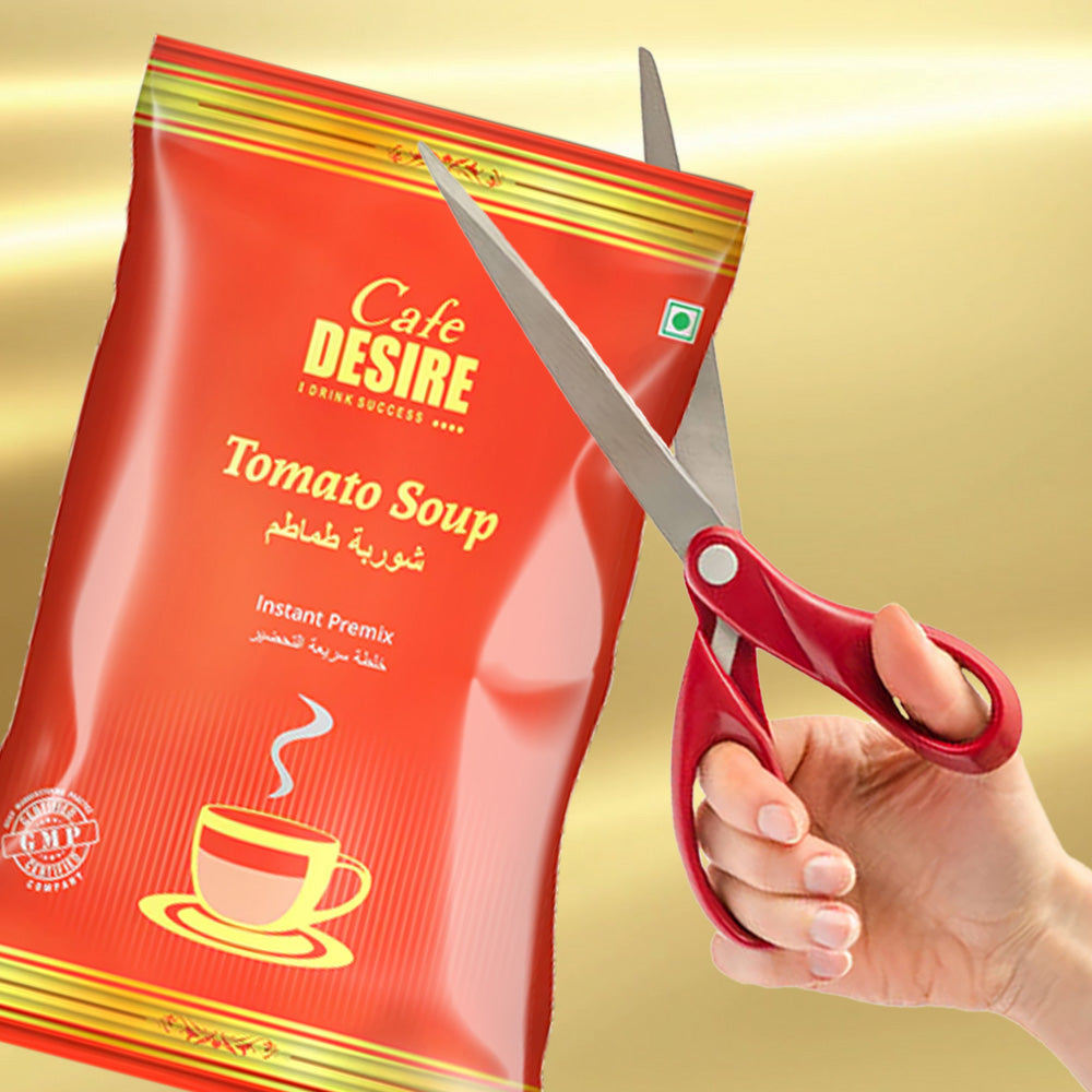 Tomato Soup Premix - 500g for vending machine and manual usage