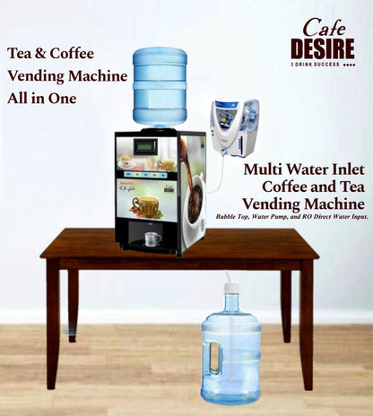 4 Beverage Vending Machine (Multi-Water-Inlet)
