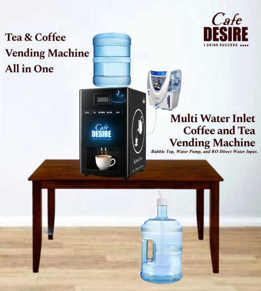 LED 4 Beverage Vending Machine (Multi-Water-Inlet)