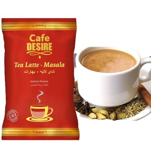 Tea Latte - Masala Premix (650g) | Makes 30 Cups(8 oz) | No Added Sugar | Milk not required | Mixture of Aromatic Herbs & Spices | For Manual Use - Just add Hot Water | Suitable for all Vending Machines - cd-usa.com